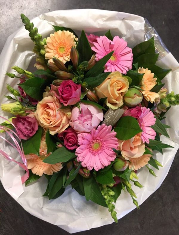 Roze boeket